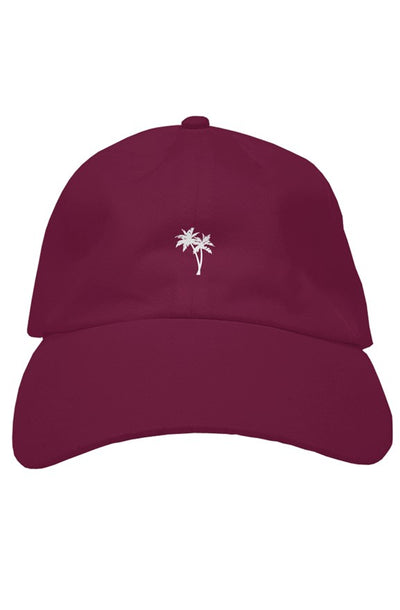 MTL Palm Dad Hat (Maroon)