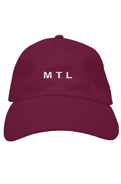 MTL Dad Hat (Maroon)