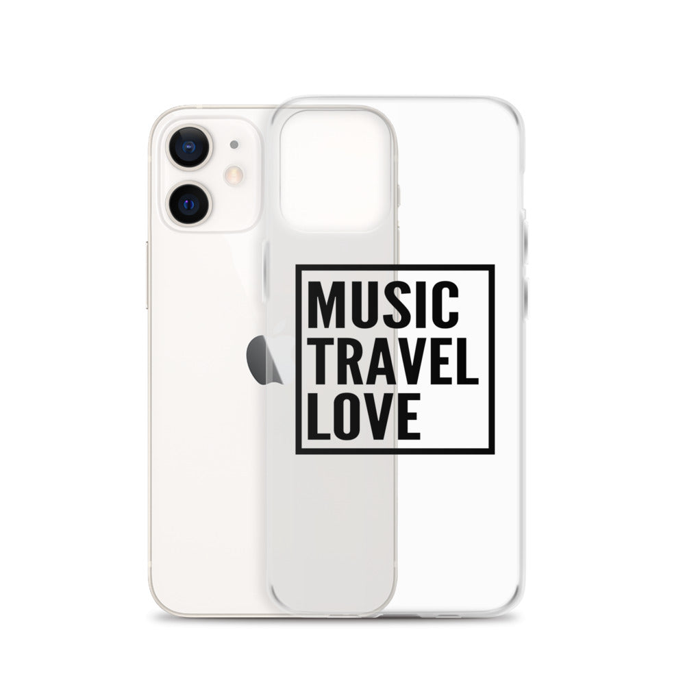 Music Travel Love IPhone Case