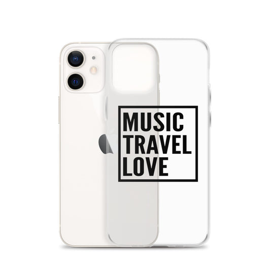 Music Travel Love IPhone Case