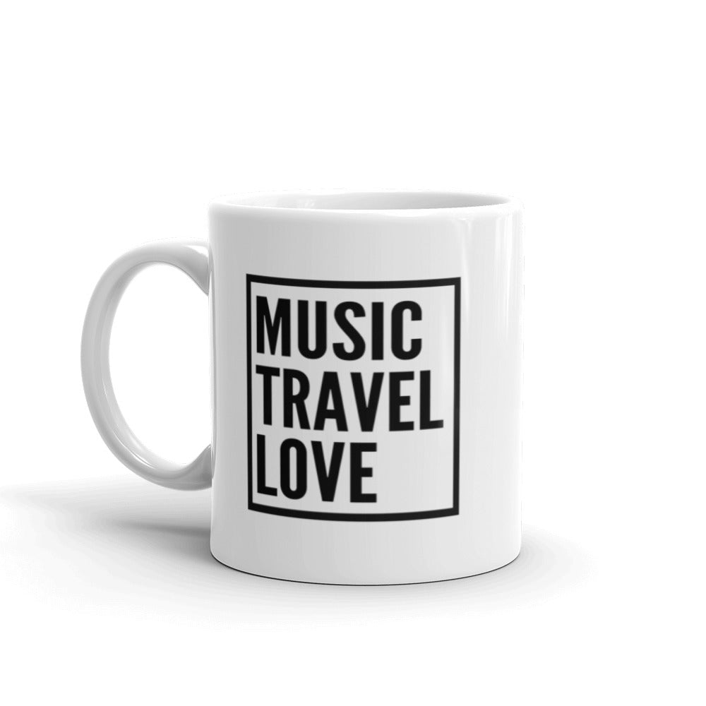Music Travel Love Mug
